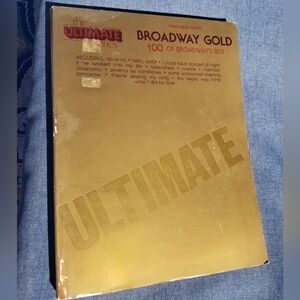Ultimate Series Broadway Gold Piano Music Book